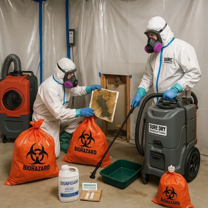 Contaminated Water Handling Protocols process in Barber County, KS